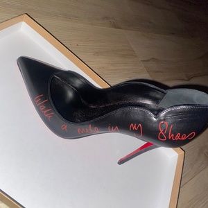 Christian louboutin walk a mile in my shoes